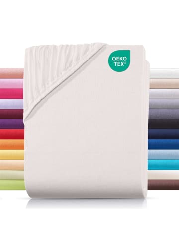 Carpe Sonno Jersey Spannbettlaken in Natur