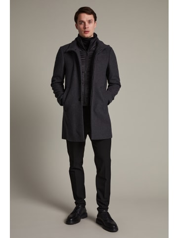 Matinique Jacke Harvey Gerade Passform in Medium Grey Melange