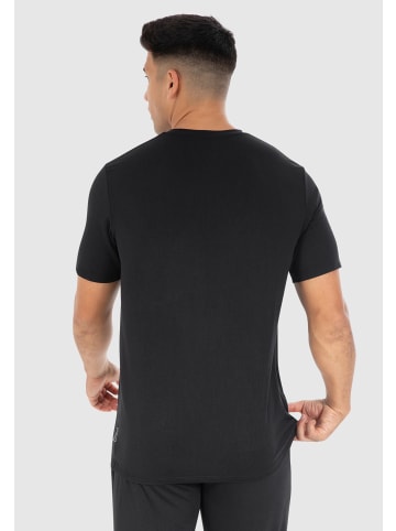 SMILODOX T-Shirt Ilian Modal in Schwarz