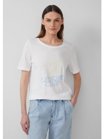 s.Oliver T-Shirt in 01D1_weiß