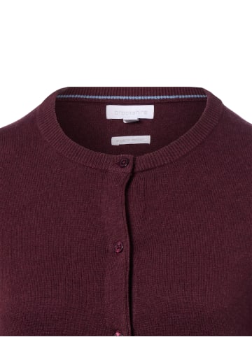 brookshire Strickjacke in bordeaux - 0008