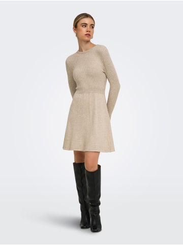ONLY Strickkleid in Weathered Teak