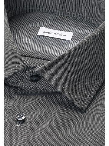 Seidensticker Business Hemd Slim in Grau