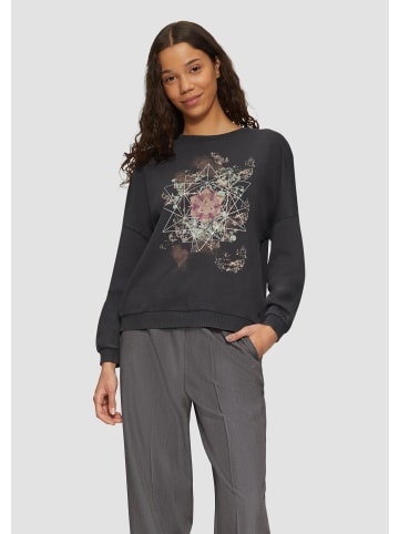 QS Sweatshirt in 99D0_schwarz