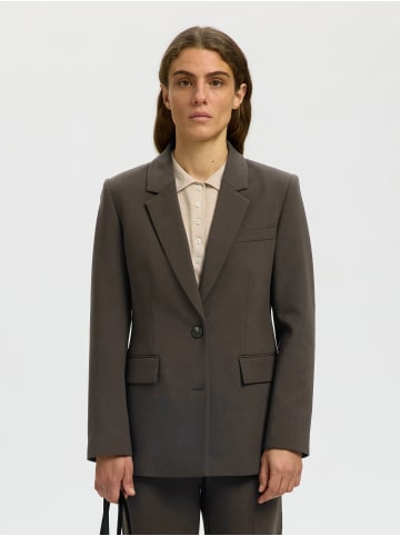SELECTED FEMME Klassischer Blazer mit Reverskragen in Delicioso Melange