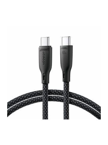 COFI 1453 Joyroom Multi-Color Series SA34-CC3 USB-C/USB-C-Kabel 60 W schnelle in Schwarz