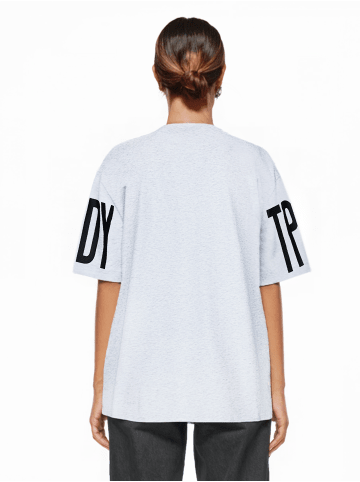 trueprodigy Oversize-Shirt Viktor F in Graumelange