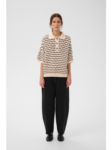 InWear Strickpullover BalettaIW Lockere Passform in Haze/Black