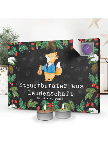 Mr. & Mrs. Panda Adventskalender Steuerberater Leidenschaft mit ... in Kreidetafel