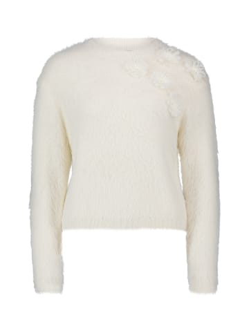Zero  Strickpullover mit Effektgarn in Eggnog