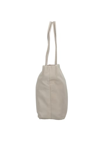 LIEBESKIND BERLIN Hera Shopper Tasche Leder 41 cm in steel