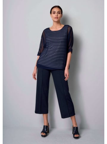 Alba Moda Bluse in Streifendessin in marine
