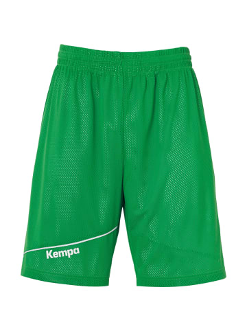 Kempa Shorts REVERSIBLE in grün/weiß