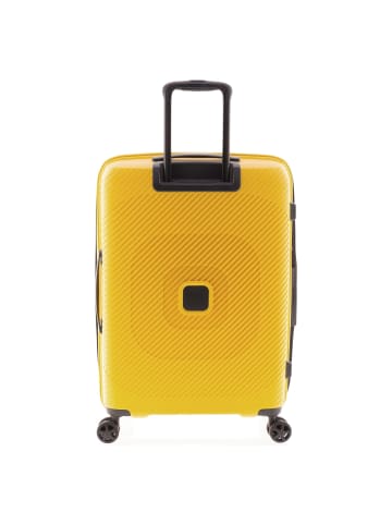 Gladiator 2800 4 Rollen Trolley 67 cm mit Dehnfalte in yellow