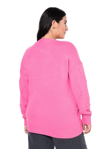 Studio Untold Strickjacke in pink