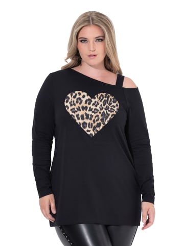 MIAMODA Shirt in schwarz