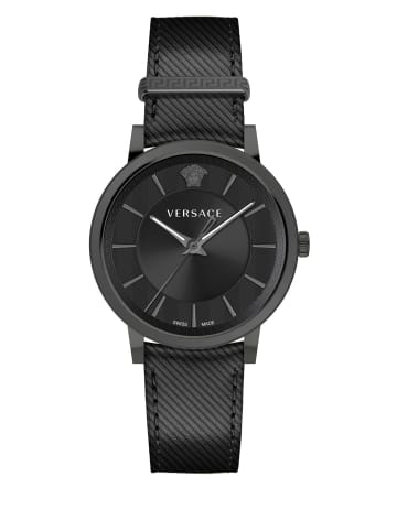 Versace Quarzuhr für Herren in Schwarz