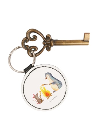 Mr. & Mrs. Panda mini schlüsselanhänger Pinguin Lagerfeuer ohne ... in Weiß