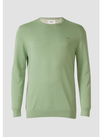 s.Oliver Strickpullover in 7253_salbeigrün