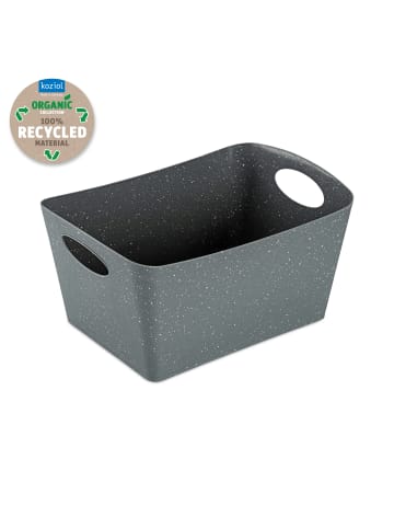 koziol BOXXX M - Aufbewahrungsbox 3,5l in recycled ash grey