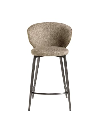 Angel Cerdá Hocker 4241 in Braun marmoriert/Anthrazitgrau – (B)52 x (H)92 x (T)48 cm