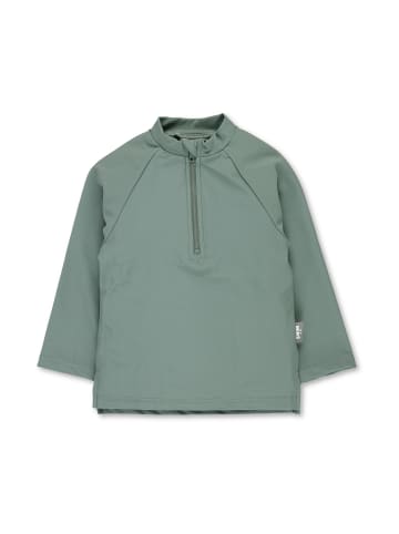 Sterntaler Badeshirt langarm uni in dunkelgrün