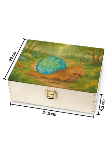 Mr. & Mrs. Panda Teebox Schnecke Sir Design ohne Spruch in Weiß