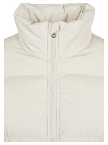 Urban Classics Urban Classics Damen Ladies Short Peached Puffer Jacket in whitesand