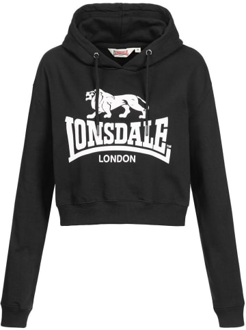 Lonsdale Hoodie "Roxeth" in Schwarz
