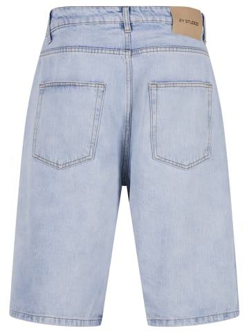2Y Studios 2Y Studios Junan Baggy Basic Shorts in light blue