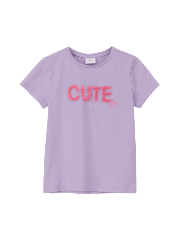 s.Oliver T-Shirt kurzarm in Lila