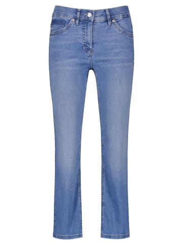 Gerry Weber Hose Jeans verkürzt in Blue Denim with use