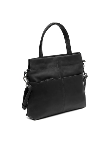 The Chesterfield Brand Rivington Schultertasche Leder 27 cm in black