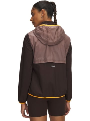 Under Armour Pullover "Trail Run Jacket" in Braun