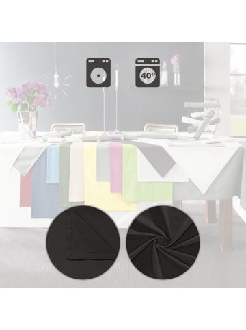 REDBEST Baumwolle Tischdecke Seattle in anthrazit