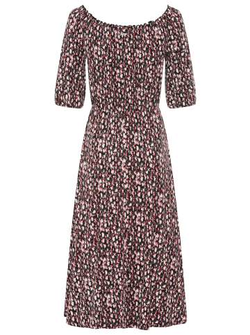 Bruno Banani Maxikleid in schwarz-geblümt