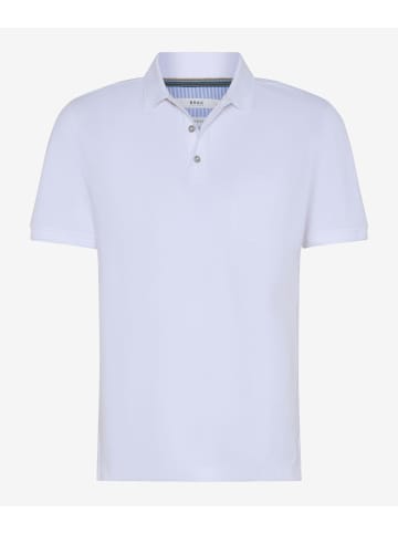 BRAX  Poloshirt in Weiß