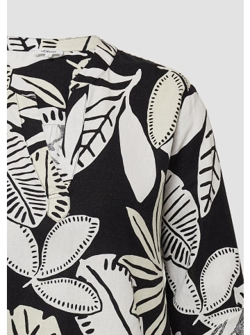 s.Oliver Bluse 3/4 Arm in Schwarz