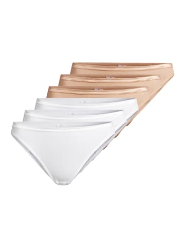 Conta Bikinislip Modal in Weiß / beige