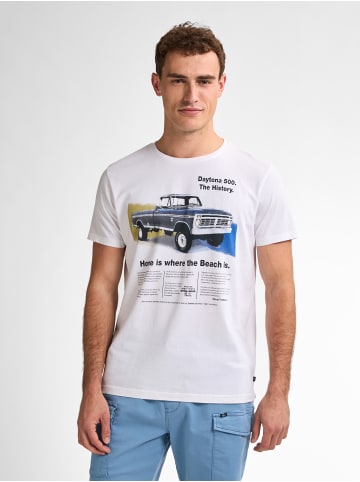 Petrol Industries T-Shirt mit Aufdruck Lido in Weiß