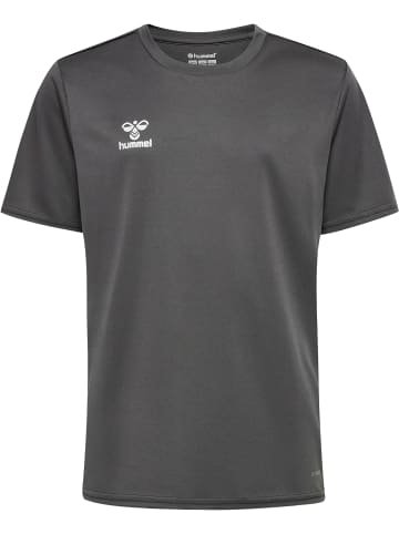 Hummel Hummel T-Shirt S/S Hmlessential Multisport Kinder Atmungsaktiv Schnelltrocknend in STEEL GRAY