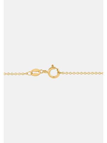 Diamant Exquis Halskette aus 375 Gelbgold mit Diamant
