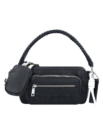 Desigual Cambridge 2.0 Schultertasche 21 cm in schwarz