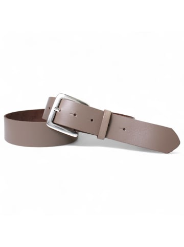 FRONHOFER Ledergürtel in Taupe