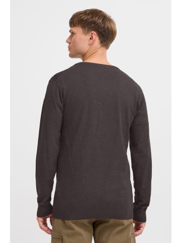 INDICODE Strickpullover IDBellix in grau melange