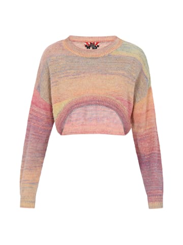 myMo Sweater in green multicolor