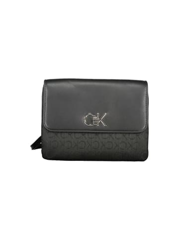 Calvin Klein Schwarz Polyester Damen Handtasche