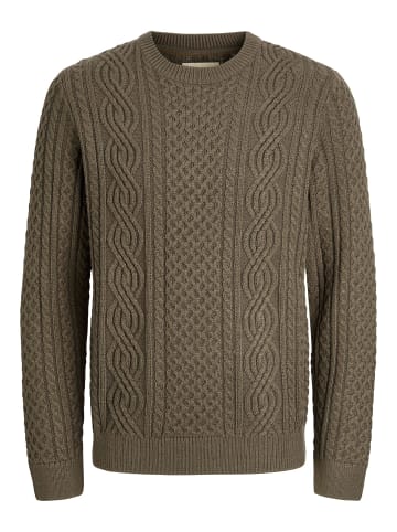 Jack & Jones Strickpullover in Black Olive