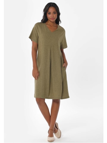 Organication Minikleid "WOR13411" in Oliv