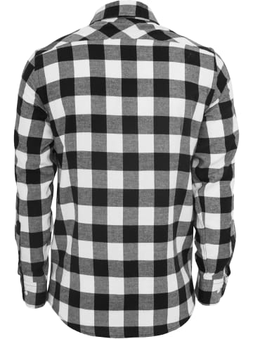 Urban Classics Flanell-Hemden in blk/wht